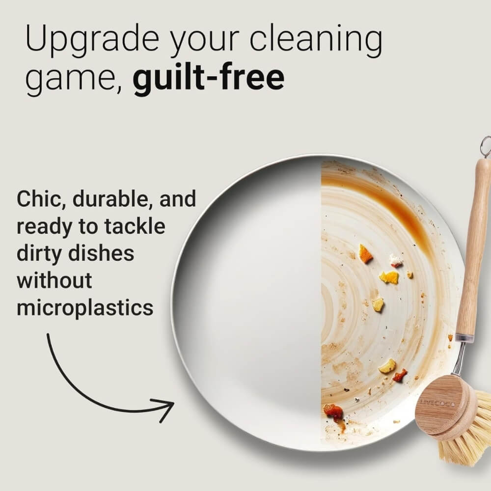 Eco Dish Cleaning Set & Replacement Brushes