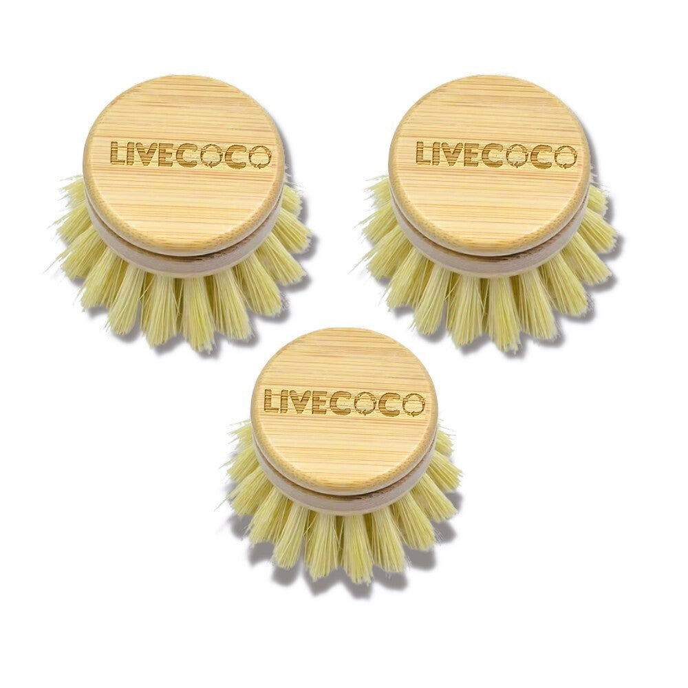 Eco Dish Cleaning Set & Replacement Brushes