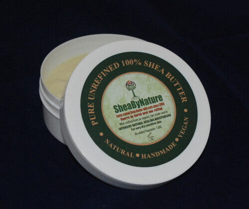 250g - Pure Shea Butter, Unrefined, Ethically Traded, 100% Hand crafted Intensive Moisturiser for Body, Scalp, Hair, Hands and Feet. 250g Aprox