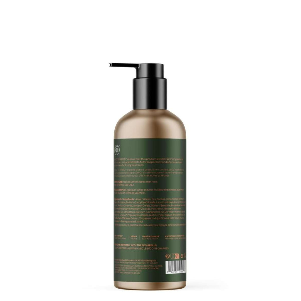 ATTITUDE SHAMPOO – COLOURLAST – PATCHOULI & BLACK PEPPER